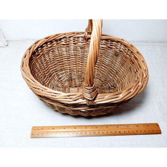 Natural woven baskets, Bundle, Cute baskets for organizing small items - Picture 10 of 13